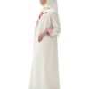 MZS01 - Linen Abaya Beige