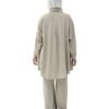 MZS05.2 - Grey Beige linen Pant Set