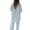MZS05.1 - Linen shirt & pant Baby Blue