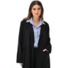 MZS01 - Linen Abaya Black